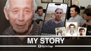 Foreldreløs Holocaust-overlevende, finner familien sin takket være et DNA-treff fra MyHeritage
