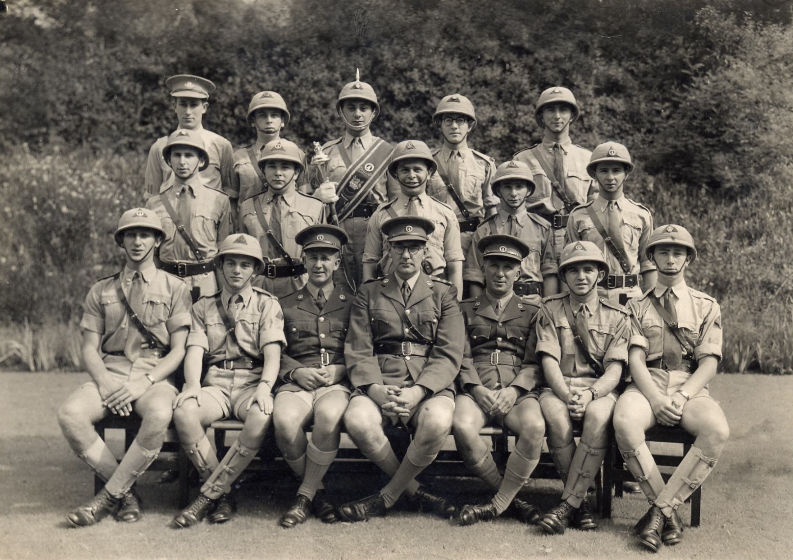 Korps ved en videregående skole – Johannesburg, Sør-Afrika, tidlig 1940-tall. Foto av Adam Fisher