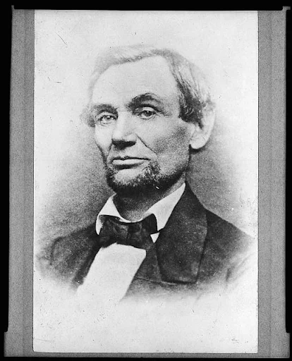 Portrett av Abraham Lincoln tatt av Samuel G. Alshuler, 25. (Kilde: Library of Congress)