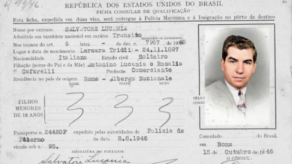 Arrangør av Havanna-konferansen funnet i Rio de Janeiros samling av immigrasjonskort på MyHeritage