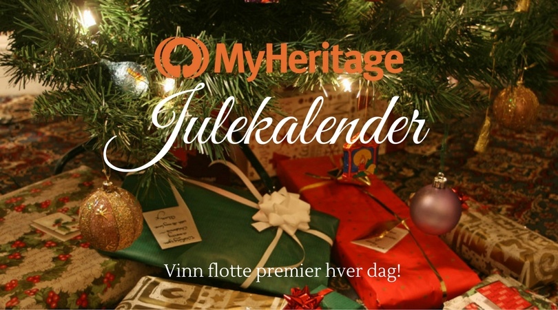 Årets julekalender er i gang! - MyHeritage Blog