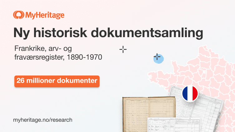 Ny samling av franske historiske dokumenter fra 1890–1970