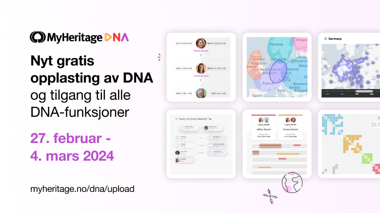 Kun denne uken: Last opp DNA-dataene dine og få gratis tilgang til alle DNA-funksjoner