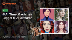 Nytt: AI Time Machine™ Legger til AI-avatarer