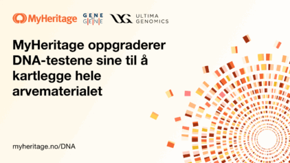 MyHeritage oppgraderer DNA-testene sine til å kartlegge hele arvematerialet