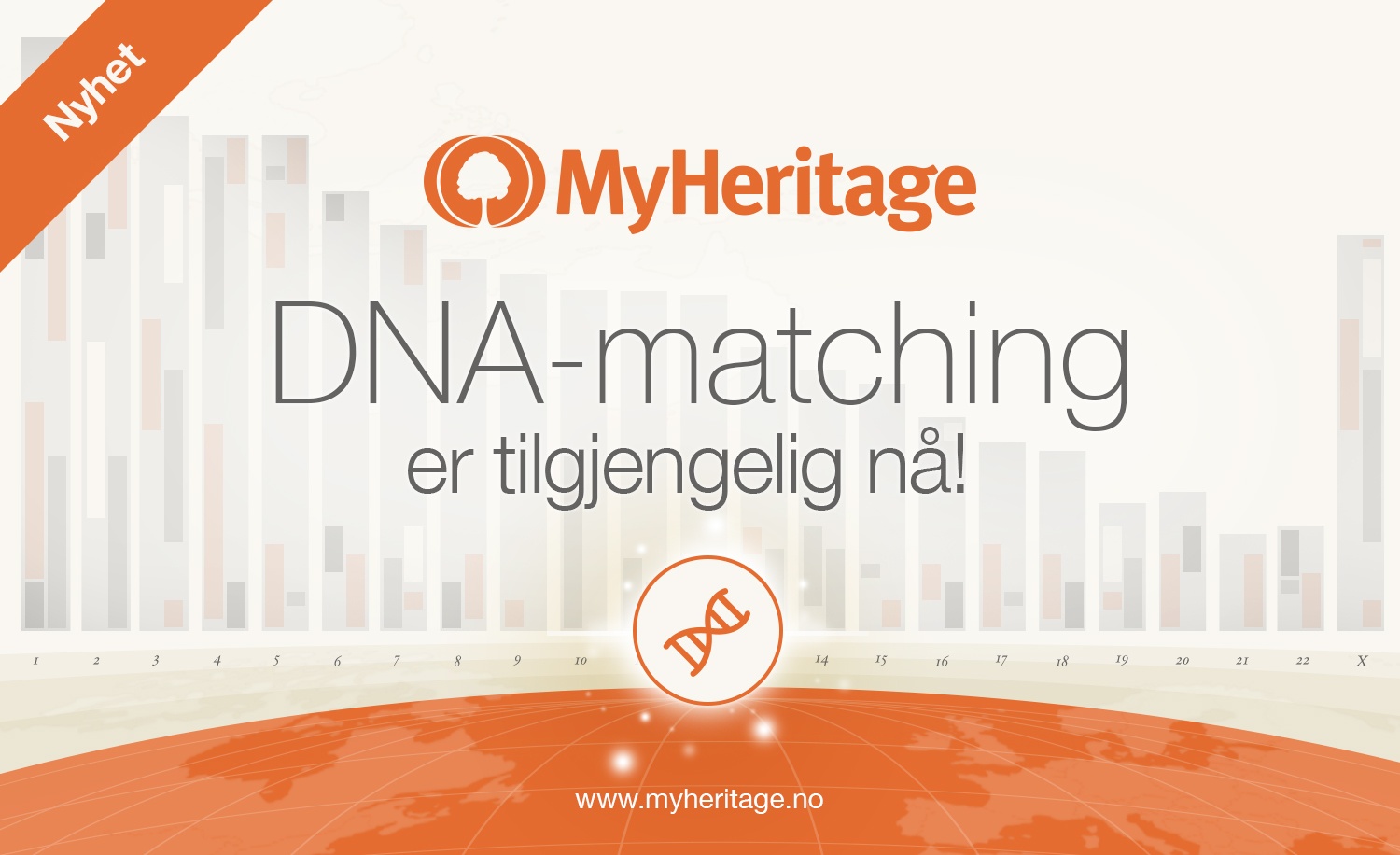 DNA Matching – nå ute av Beta-versjon!