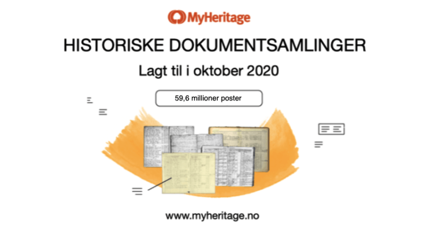 Nye historiske samlinger i oktober