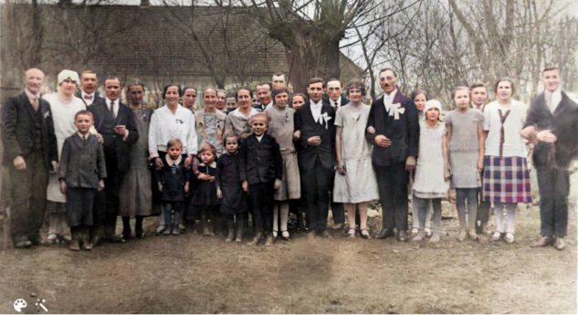 MyHeritage Fotoverktøy bidro til å identifisere slektninger på et falmet bilde