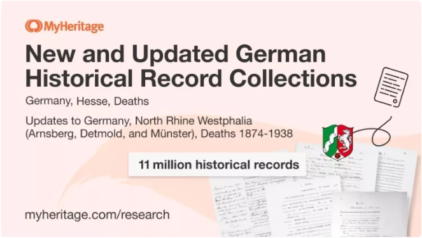 MyHeritage har publisert 11 million tyske dødsoppføringer