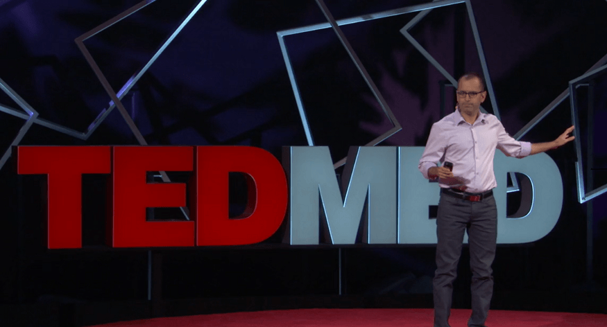 MyHeritages vitenskapelige direktør Yaniv Erlich snakker ved TEDMED