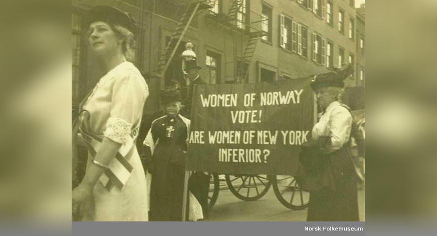 «Kvinners stemmerett er mot naturens orden»