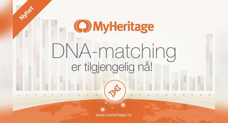 Nyhet: DNA-matching er her!