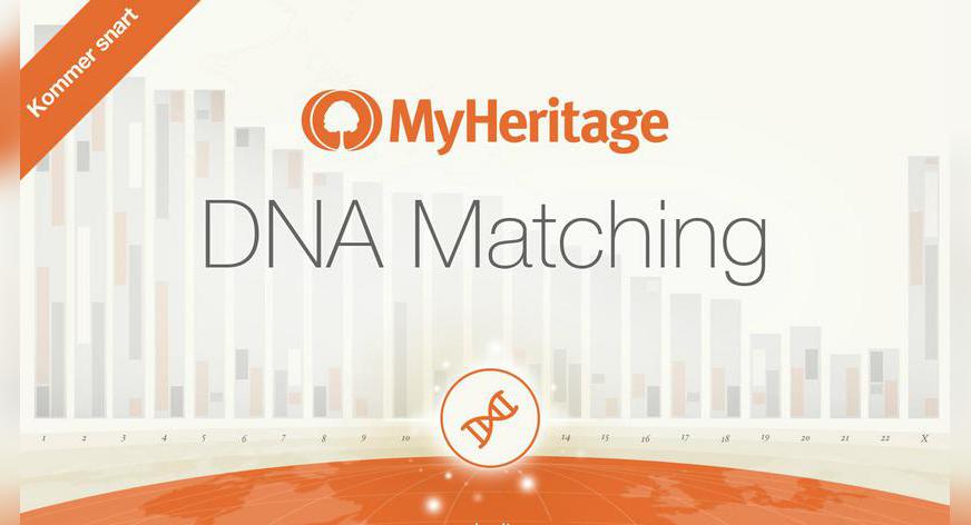 Nå får du gratis DNA-Matching på MyHeritage!