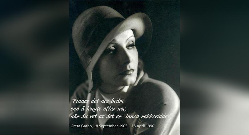 Greta Garbo 110 år
