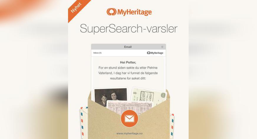 Nyhet: SuperSearch-varsler