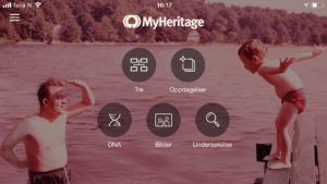 Nye funksjoner i MyHeritage-appen