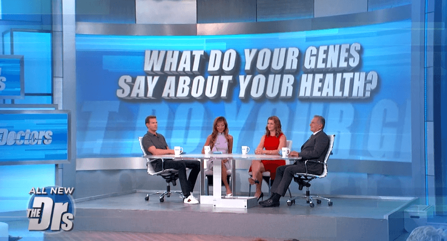 Amerikanske leger tester seg med MyHeritage DNA Helse på TV