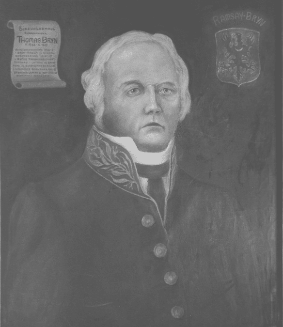 Thomas Bryn (1782-1827). Eidsvollsmann, jurist, embetsmann og politiker. (Fotokilde: Wikipedia)